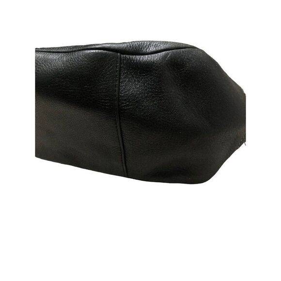 Coach Park Signature Black Leather Jacquard Tote Bag F23295 - Picture 2 of 7